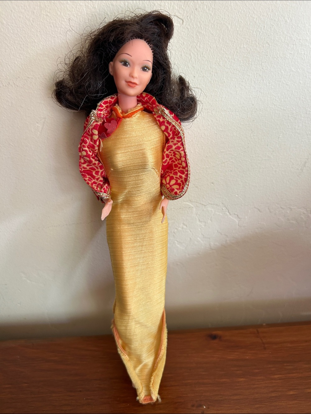 Vintage 1980s Mattel Dolls of the World Oriental Barbie Doll Tawain